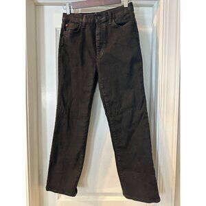 Hudson Noa Stellar Black Jeans Size 26 Womens Denim Made In Mexico